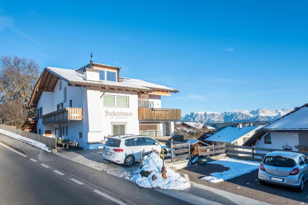 Beckenbinder Apartement Rosengarten Jenesien Exterior foto