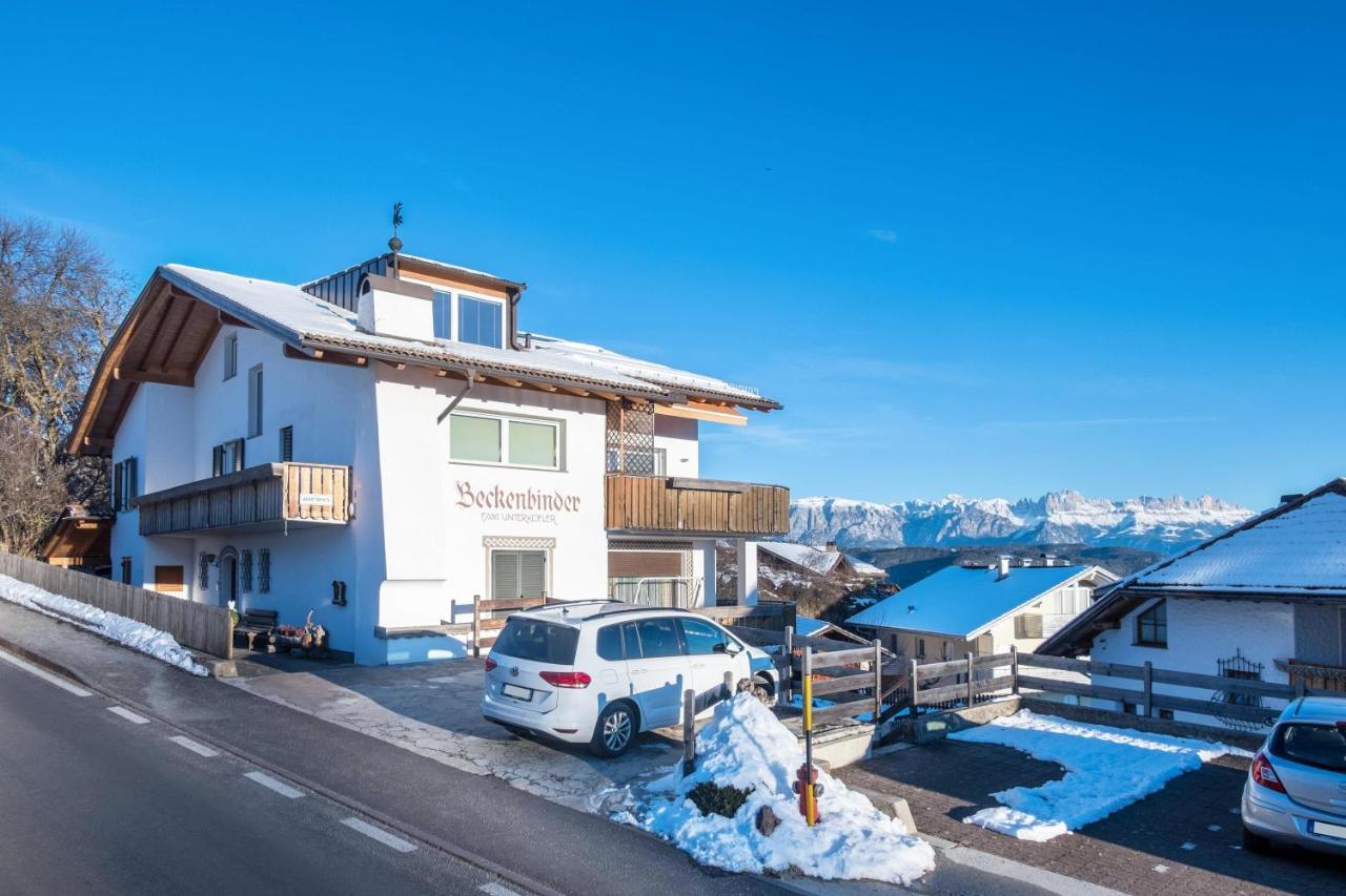 Beckenbinder Apartement Rosengarten Jenesien Exterior foto